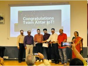 Top 10 of the Wi-SUN Smart City challenge 2024, organized by IIIT Hyderabad, Out of 266 participating teamsInstitute of Information Technology