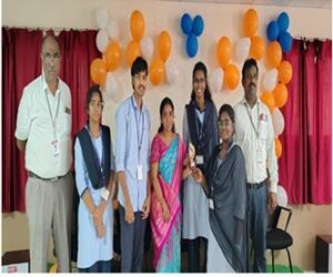 Mr M Kowshik and Team III CSE secured Third Prize in Internal Smart India Hackathon 2024 Conducted at NSRIT, Visakhapatnam