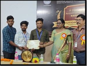 Students of III CSE secured first prize in the Reverse Coding event conducted by Miracle Engineering College!